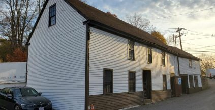 Erikson Grain Mill Historic Hay Shed Built in 1702 Exterior Painting P ...