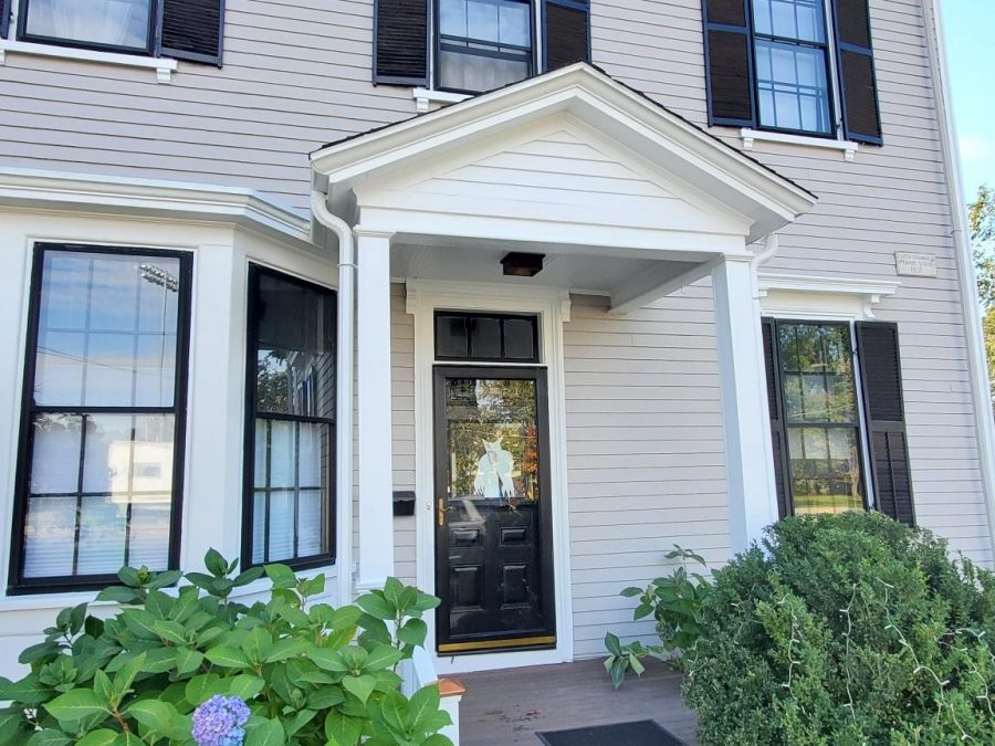 Belmont MA Converted School House Exterior Painting Project Preview Image 1