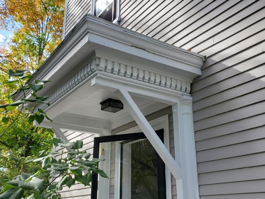 Belmont MA Converted School House Exterior Painting Project Preview Image 2