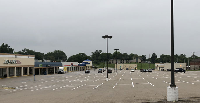 Check out our Parking Lot Striping