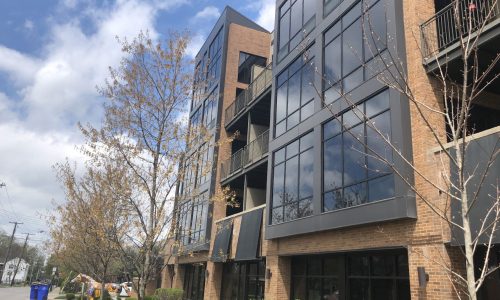 499 East High Street Apartments During Painting