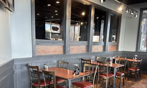 restaurant after painting