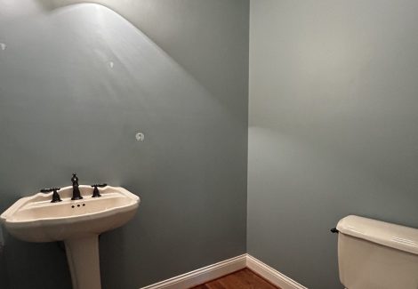 bathroom after painting