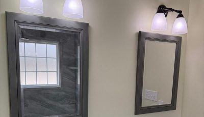 bathroom after painting