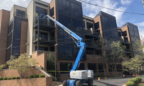 499 East High Street Apartments During Painting