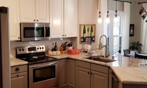 Kitchen Cabinet Painting After