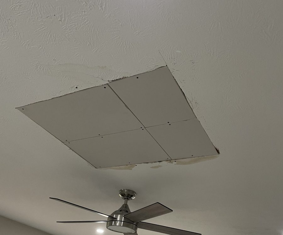 ceiling during drywall repair Preview Image 2