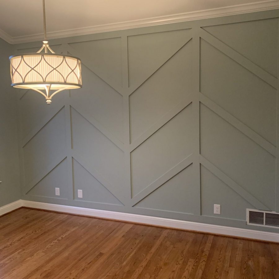 dining room after light carpentry and painting Preview Image 2