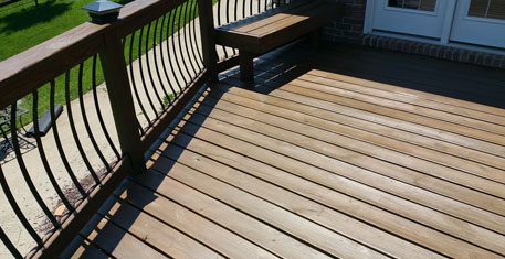 Nicholasville, KY Exterior Deck Staining