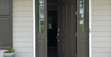 Exterior Residential Front Entrance Painting ...