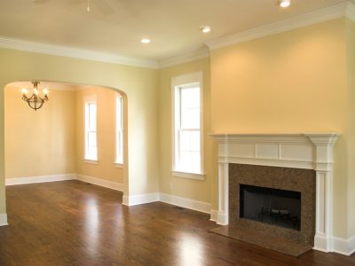 interior residential painting for a living room