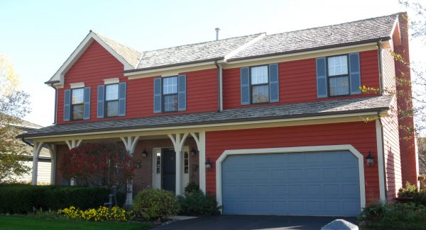 Exterior house painting by CertaPro painters in Grayslake, IL