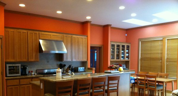 Interior painting by CertaPro house painters in Libertyvillle, IL