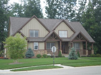 Exterior painting by CertaPro house painters in Mundelein, IL