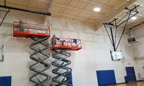 Gymnasium Wall Painting