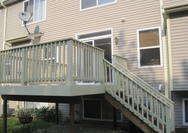 Commercial Condo painting by CertaPro house painters in Libertyville, IL