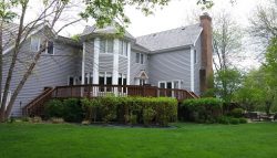 Exterior house painting by CertaPro painters in Long Grove, IL
