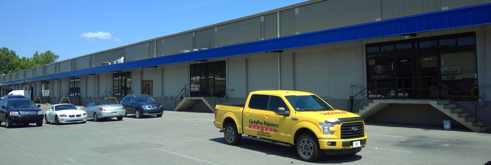 Commercial Retail and Warehouse painting by CertaPro Painters of Little Rock, AR