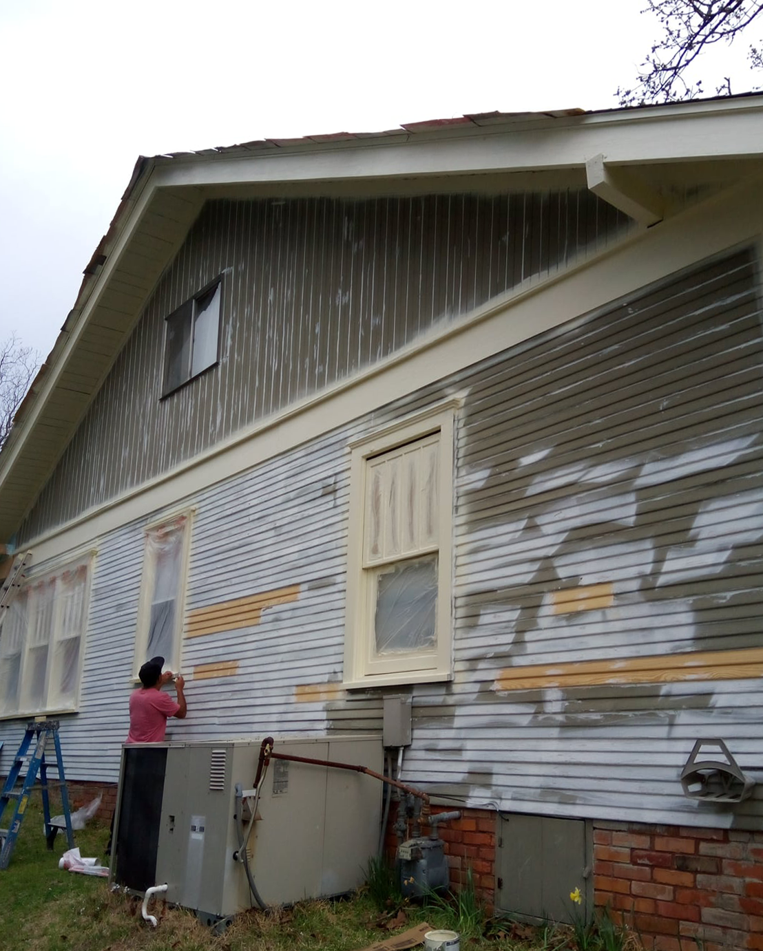 Wood Siding & Trim Replacement Project After
