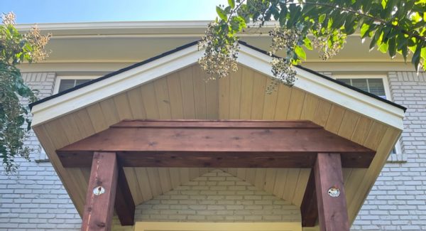 Stained porch