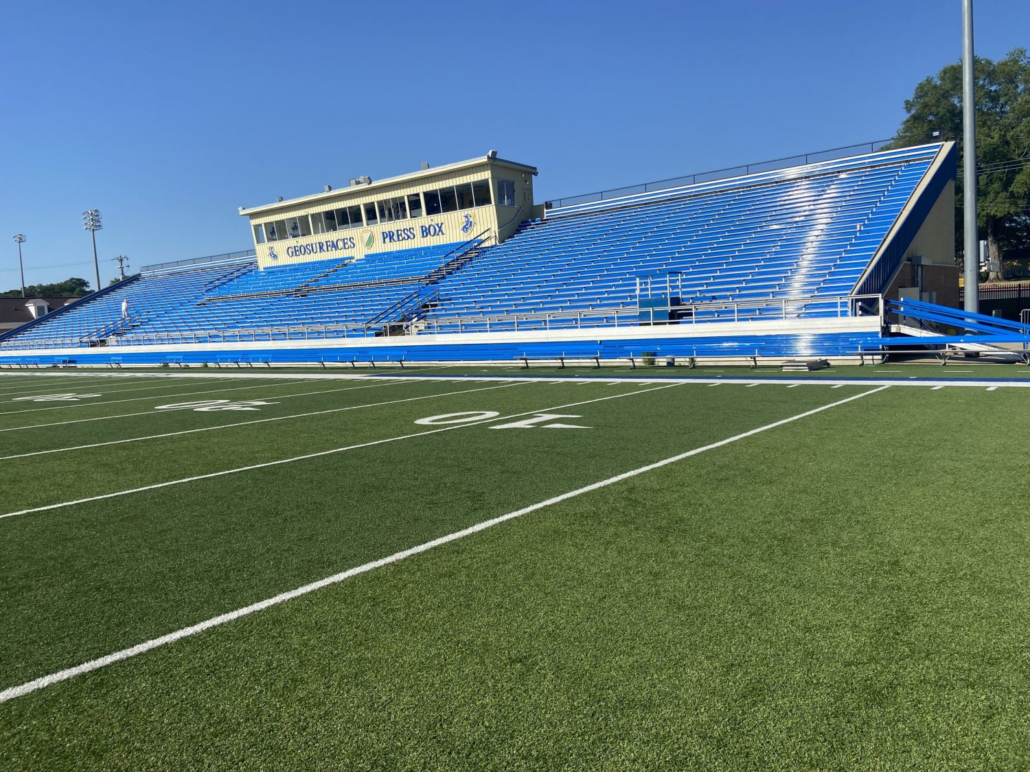 Southern Arkansas University Football Stadium Painting CertaPro