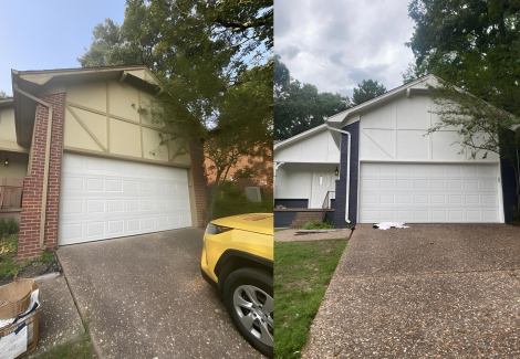 Single Story Home Exterior Repaint