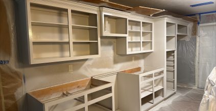 Cabinet Painting Project