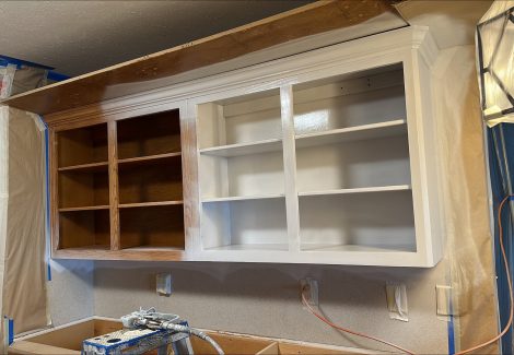 Residential Cabinet Painting
