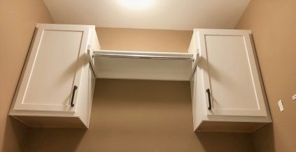 White Dual Cabinet Project