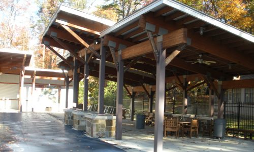 Broken Down Staining