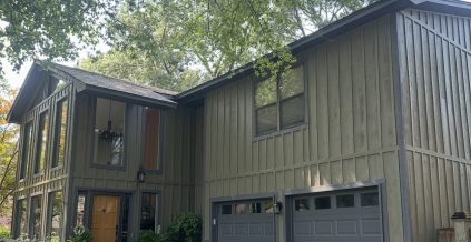 Major Exterior Staining Project