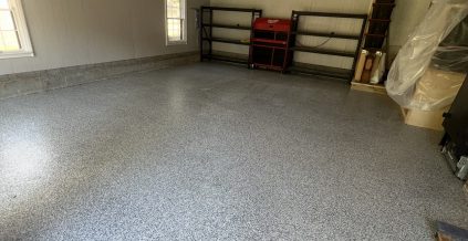 Garage Floor Epoxy Staining