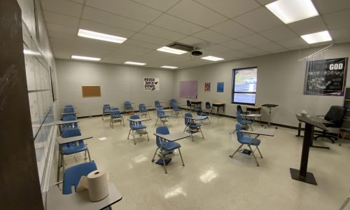 Classroom Prior to Painting