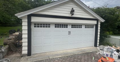 Exterior Garage Painting Project