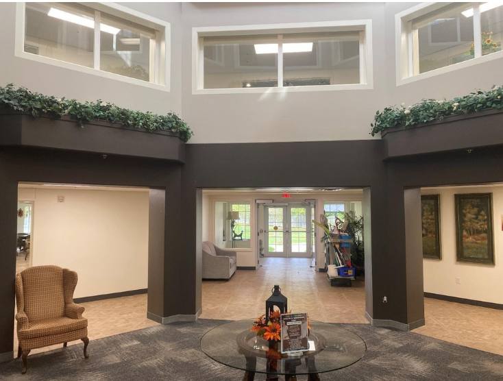 Commercial interior professional painting in London, Ontario for retirement living. Preview Image 1