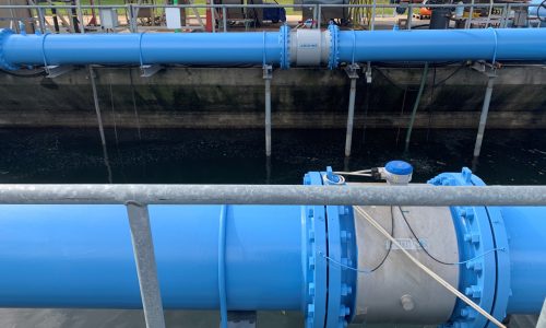 Exterior Piping Closeup