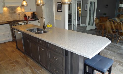 Residential Kitchen Island Interior London, ON