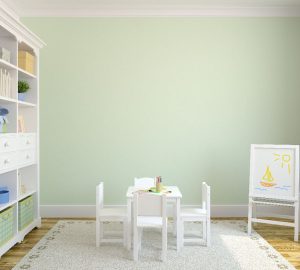 green kids room