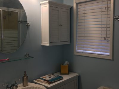 Interior Blue Bathroom