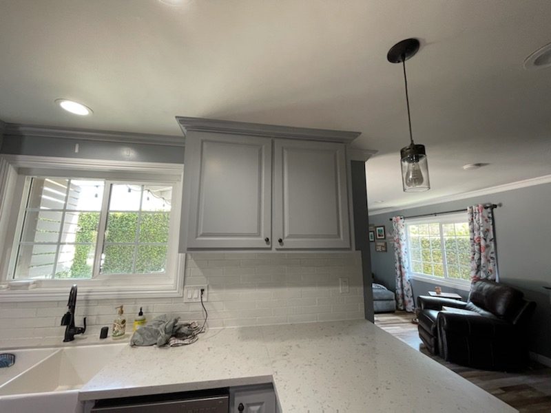 cabinet repainting in the kitchen. Preview Image 1