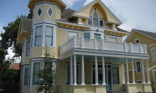 Front Porch & Guard Rails Painted