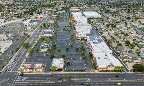 Sprawling Shopping Center