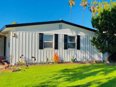 exterior of house painted in Wilmington, California.