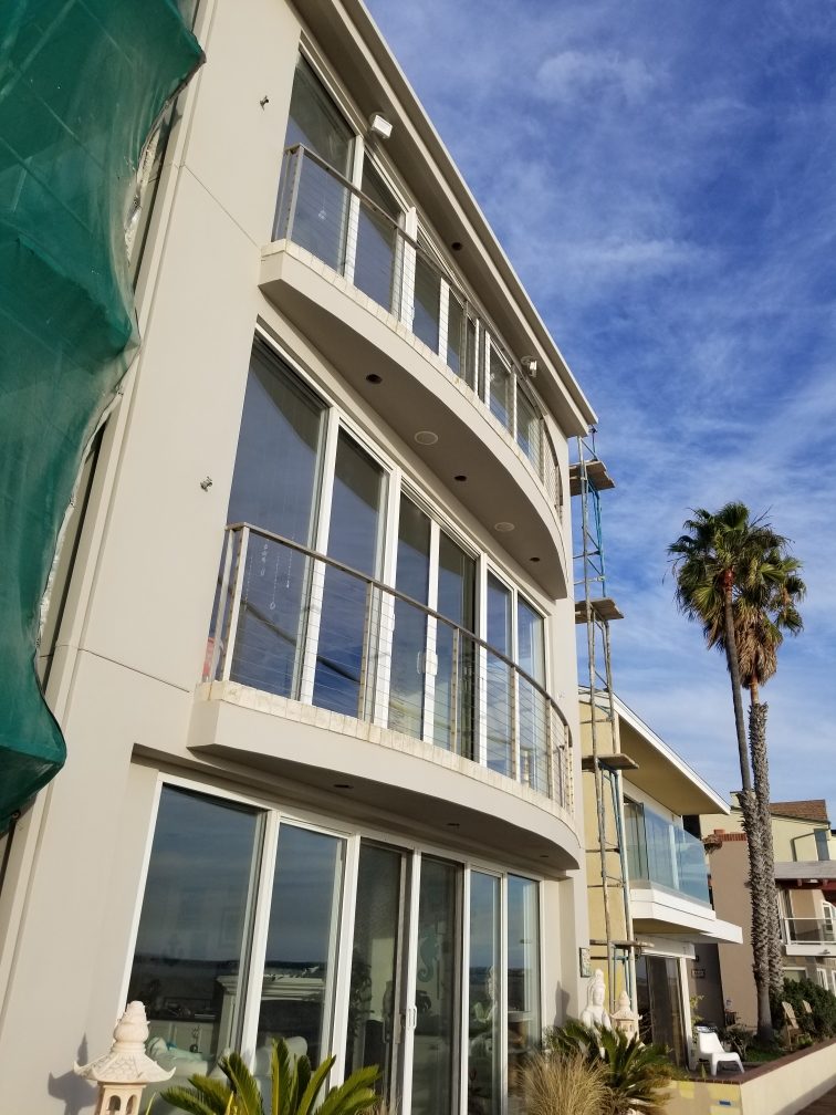 Exterior home painting in Long Beach, California. Preview Image 1