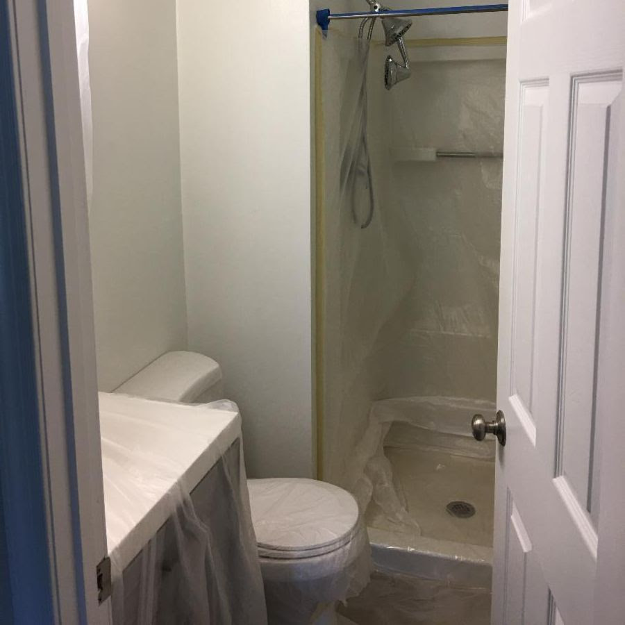 painting bathroom for home