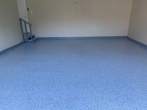 Completed Epoxy Garage Floor Coating