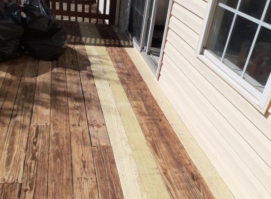 deck board replacement