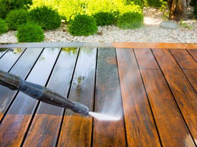 deck power washing