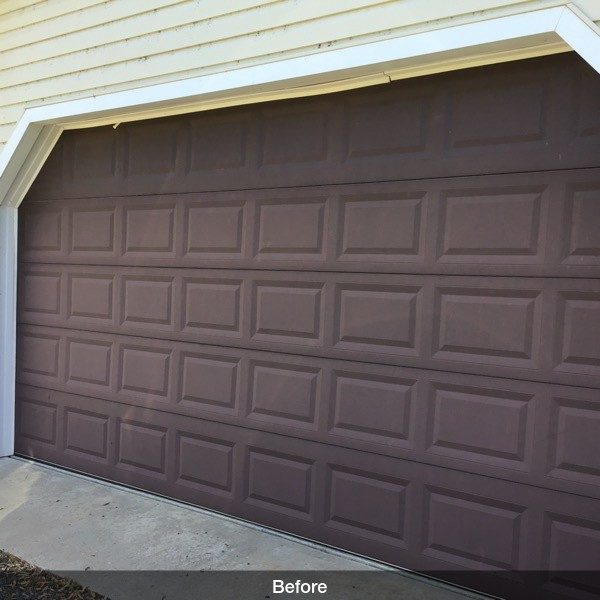 Garage door before repaint Preview Image 1