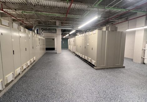 Epoxy Flooring Installation at Coresite Data Center